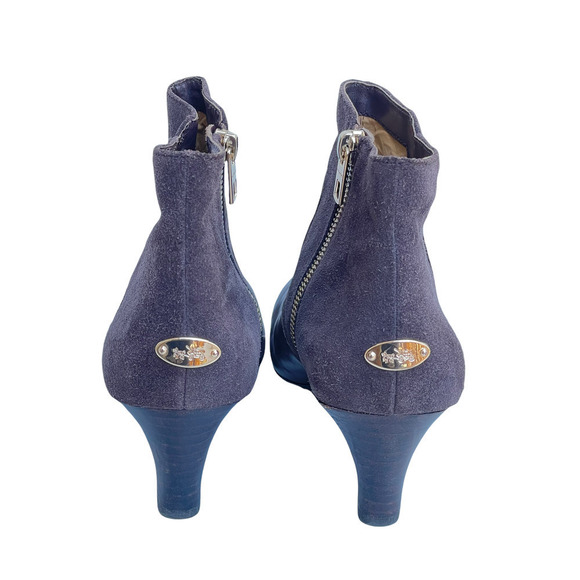Coach Mystic Wedge Zip Ankle Boots - Womens Size EU 38.5 / US 8.5 - Picture 13 of 16